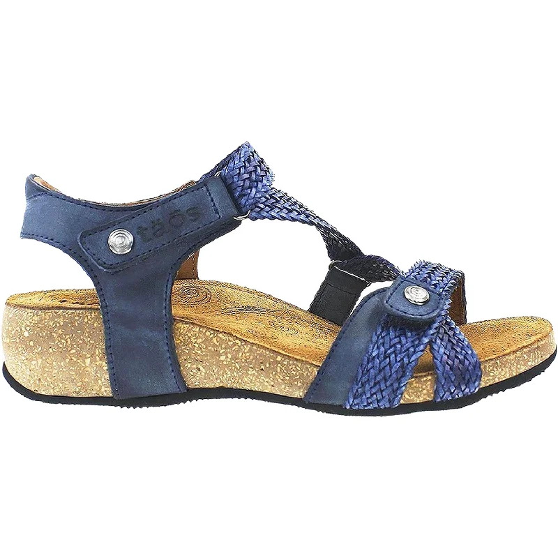 sandals for long summer daysWomen's Taos Trulie Navy Leather