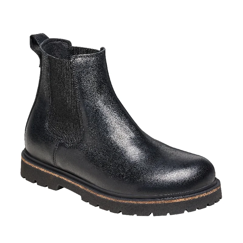 Comfortable boots with cushioned footbeds for added supportHighwood M Black Natural Leather