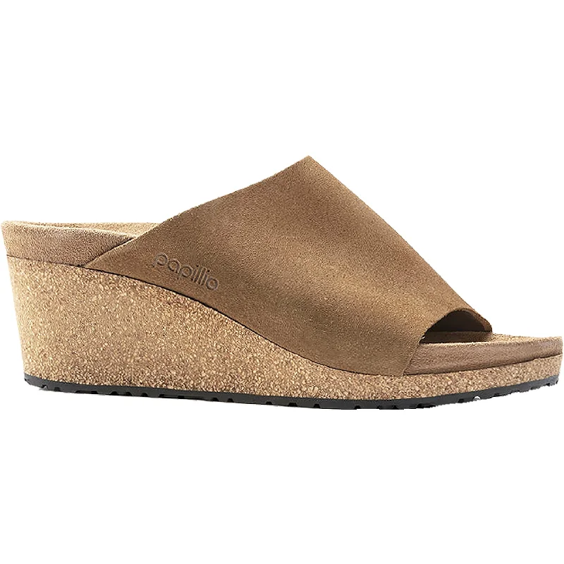 sandals for summer work outfitsWomen's Birkenstock Papillio Namica Tea Suede