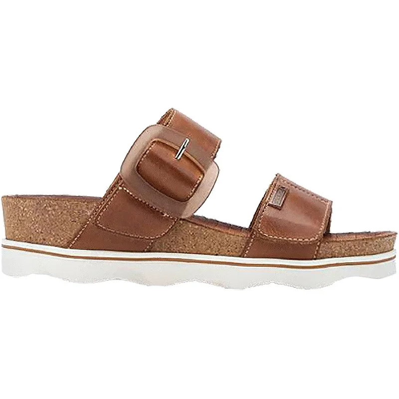 sandals for long beach daysWomen's Pikolinos Menorca W6E-0596 Brandy Leather