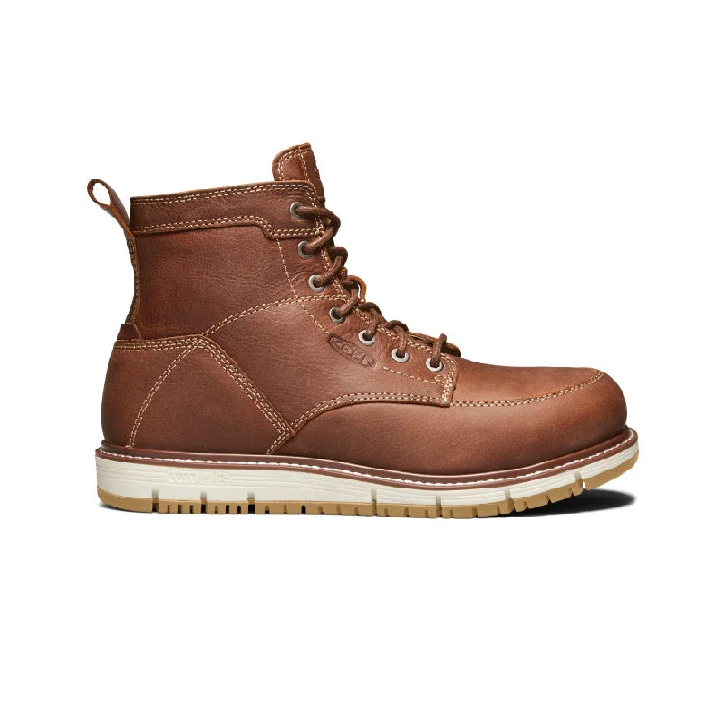 Durable boots with steel toe protectionMen's San Jose 6" Boot (Aluminum Toe)  |  Gingerbread/Gum