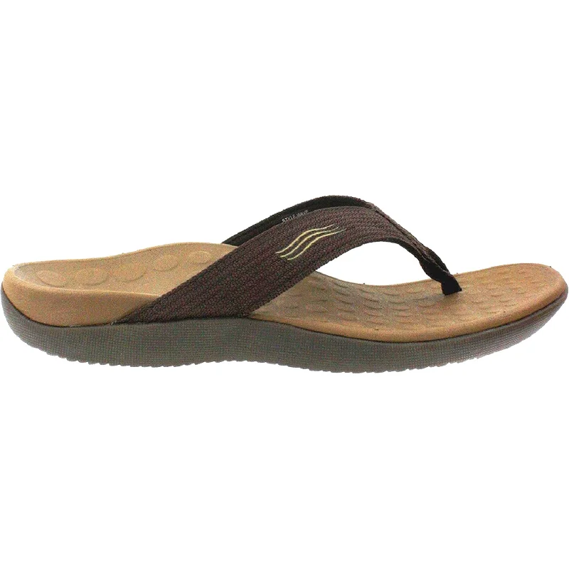 sandals for coastal living styleUnisex Vionic Wave Chocolate Synthetic