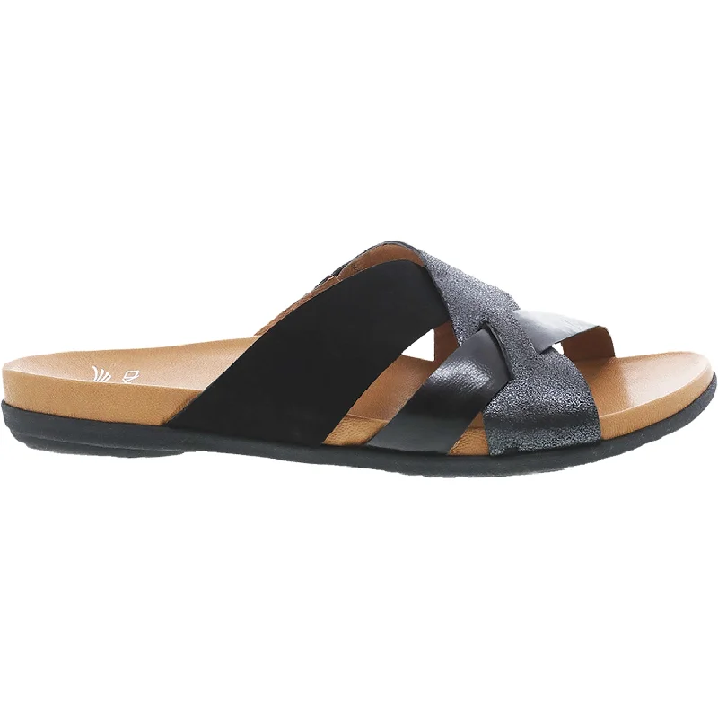 sandals with adjustable straps for comfortWomen's Dansko Joanna Black Multi Leather