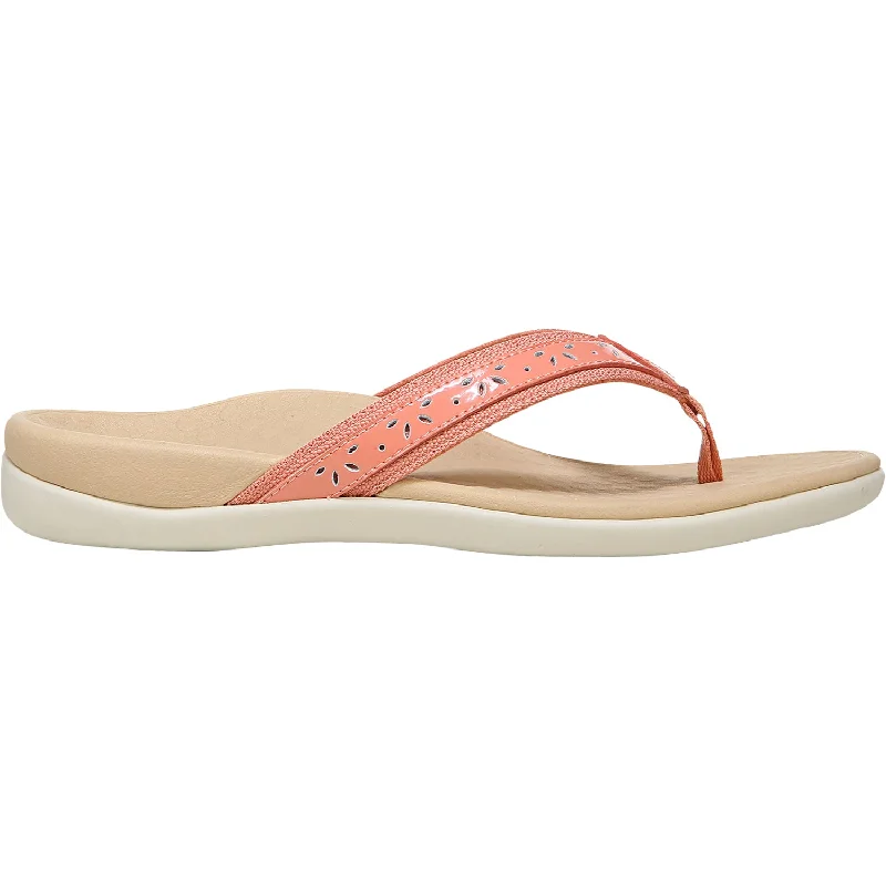 sandals for the stylish travelerWomen's Vionic Casandra Terra Cotta Leather