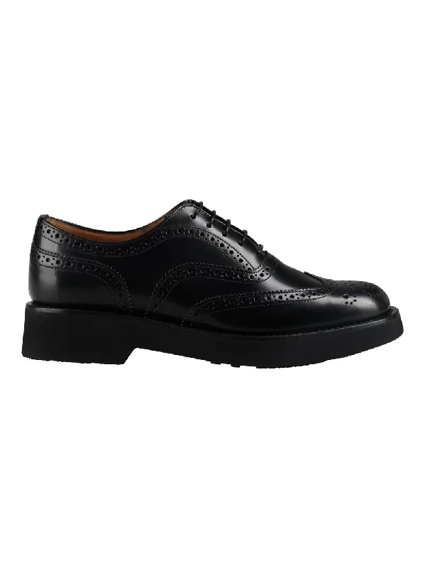 CHURCH'S Perforated Leather Oxfords for Women