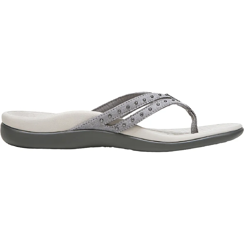 sandals with supportive strapsWomen's Vionic Tasha Slate Microfiber