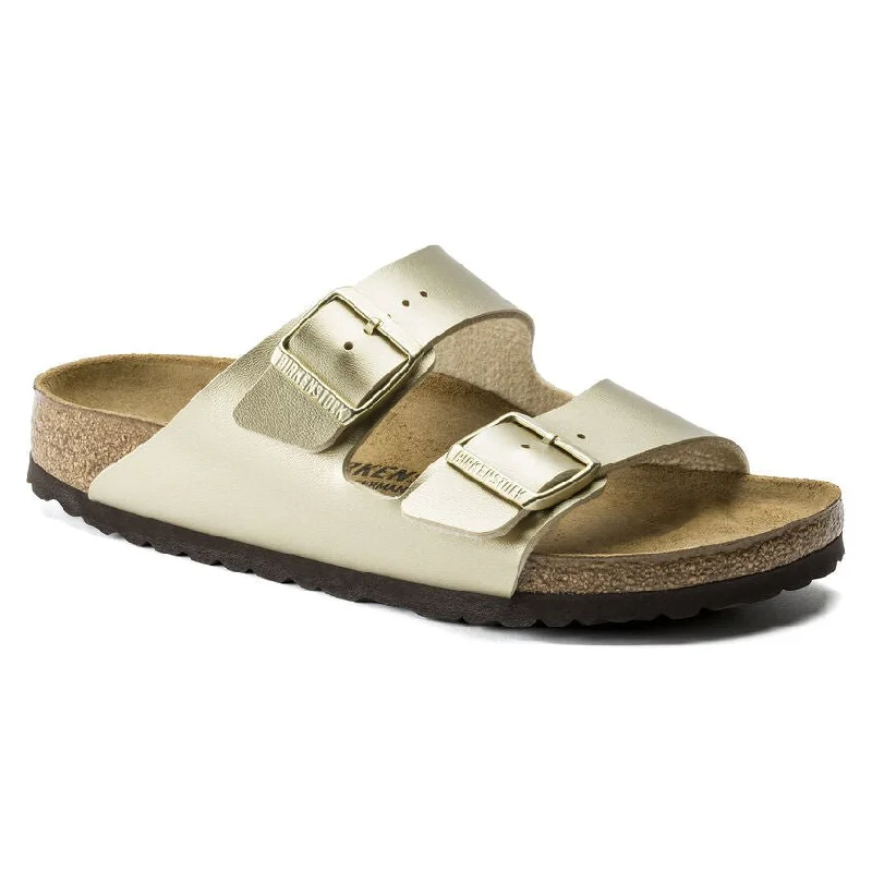 sandals with memory foamBirkenstock Arizona Birko-Flor Gold