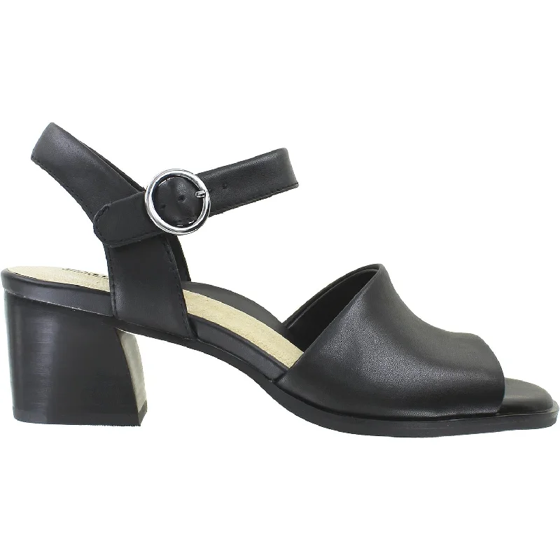 sandals for evening beach strollsWomen's Earth Haze Black Leather