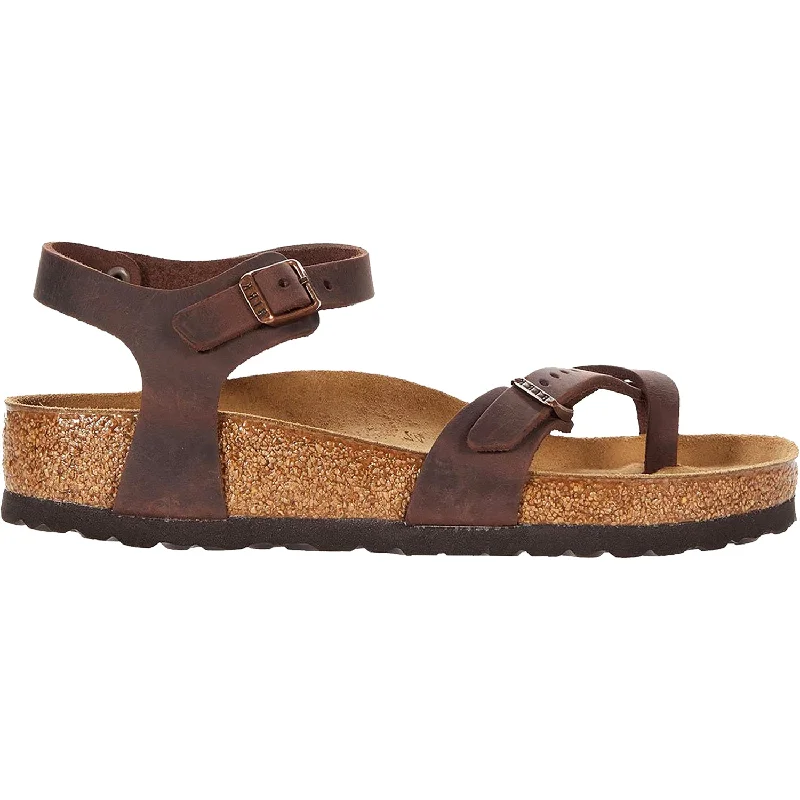 sandals for tropical vacationsWomen's Birkenstock Taormina Habana Oiled Leather