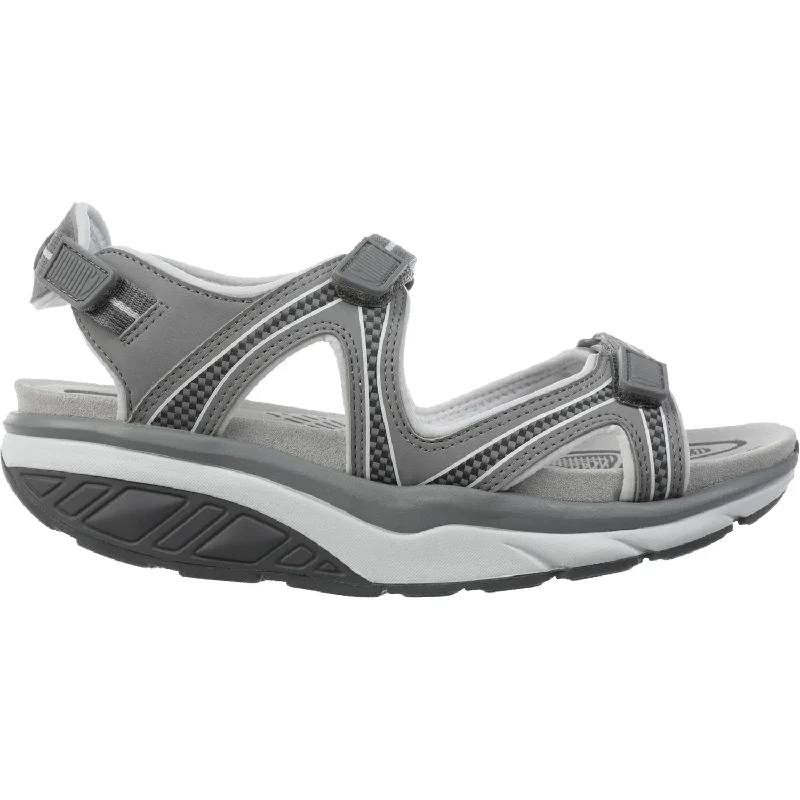 sandals for everyday wear with styleWomen's MBT Lila 6 Black/Charcoal Synthetic