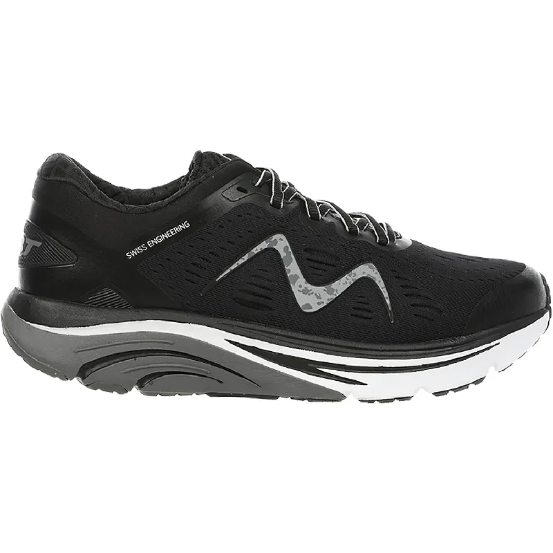 shoes for running with reinforced heel counterMen's MBT GTC-2000 Black Mesh