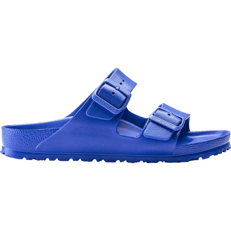 sandals for walking along the coastUnisex Birkenstock Arizona Essentials Ultra Blue EVA