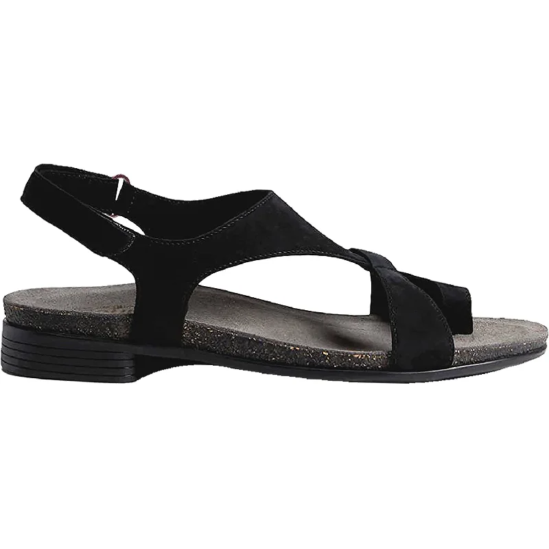 sandals with extra paddingWomen's Munro Meghan Black Nubuck