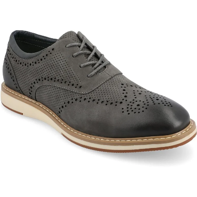 Vance Co. Mens Patrick Lace-Up Oxford Oxfords