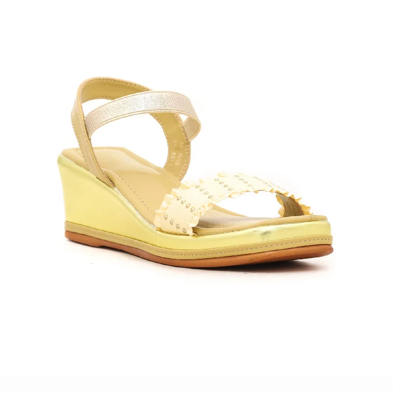 sandals for warm-weather excursionsYellow Formal Sandal FR4911