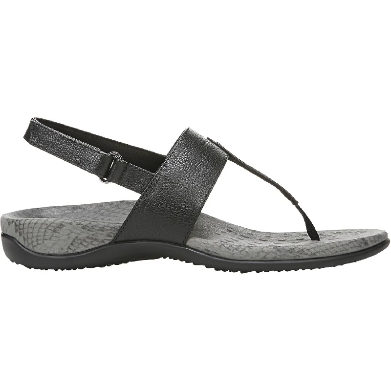 sandals for summer road tripsWomen's Vionic Tala Black Leather