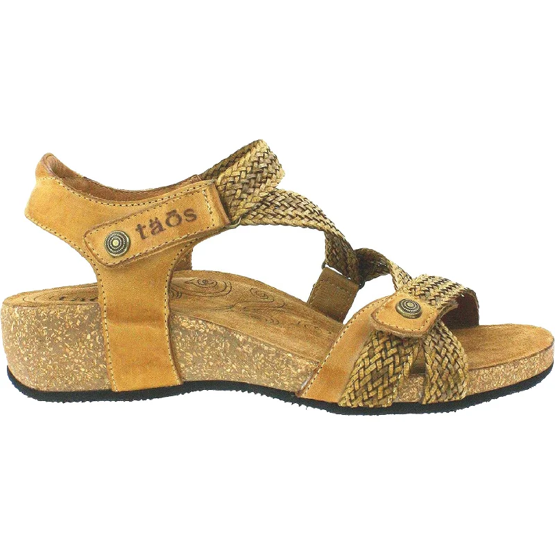 sandals for ultimate summer relaxationWomen's Taos Trulie Camel Leather