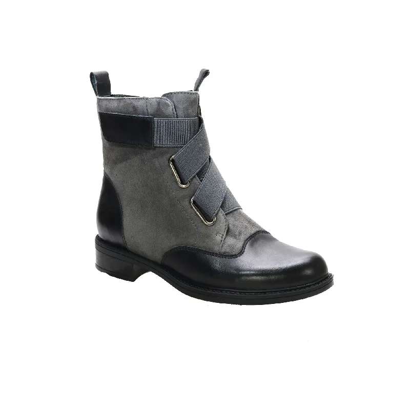 Fashionable boots with lace-up closures for a stylish edgeClub