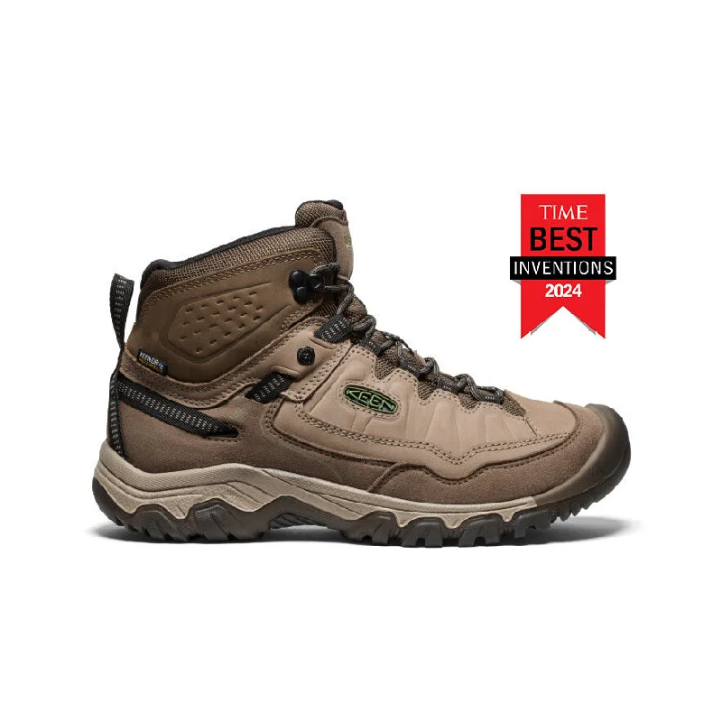 Trendy boots with embossed leather for a modern feelMen's Targhee IV Waterproof Hiking Boot  |  Brindle/Canteen