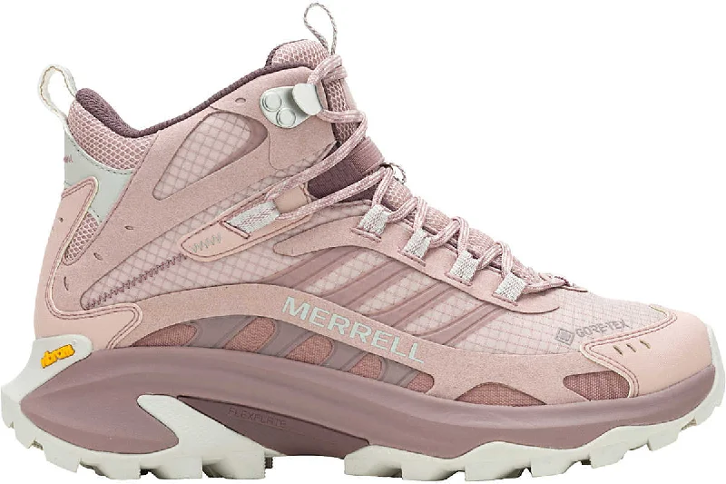 Elegant boots with pointed heels for a sharp, chic lookMerrell Moab Speed 2 Mid GORE-TEX Womens Walking Boots - Pink