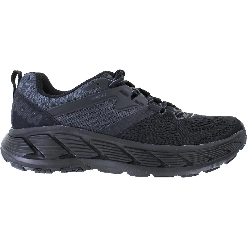 athletic shoes for women with arch supportMen's Hoka One One Gaviota 2 Black/Dark Shadow Mesh