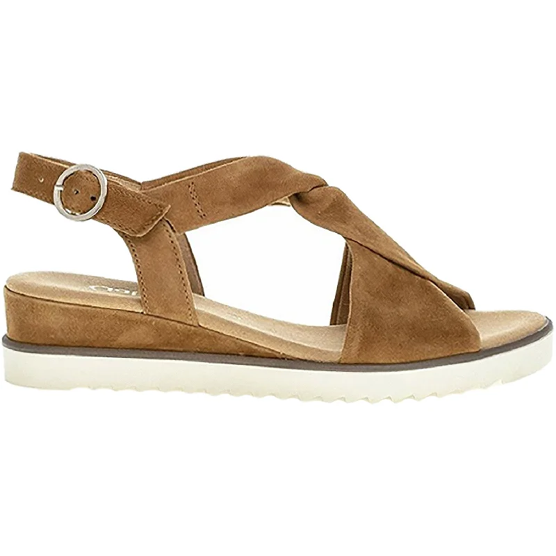 sandals for a beachy vacationWomen's Gabor 2.751.35 Sattel Suede