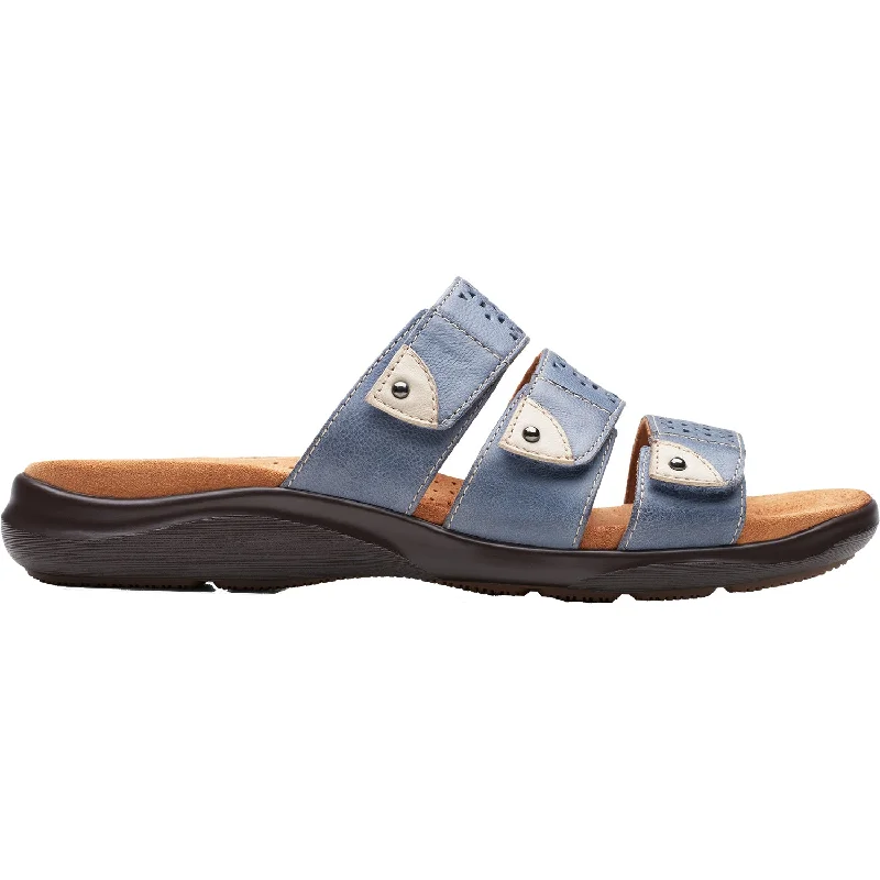 sandals for strolling through townWomen's Clarks Kitly Walk Denim Leather