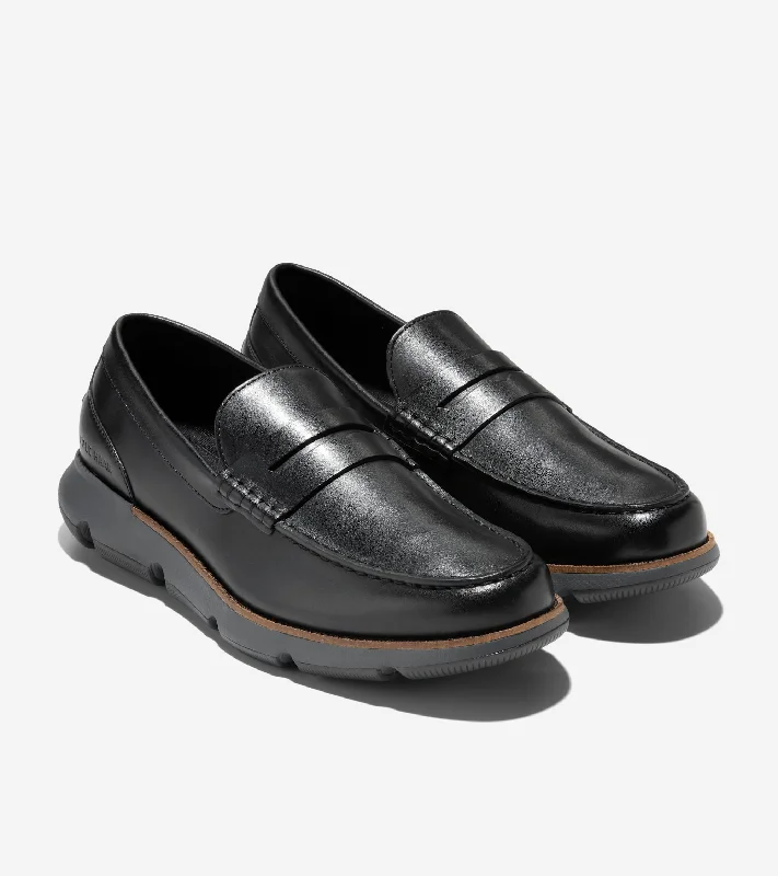 loafers for men with supportive insole for all-day comfort-Cole Haan 4.ZEROGRAND Penny Loafers