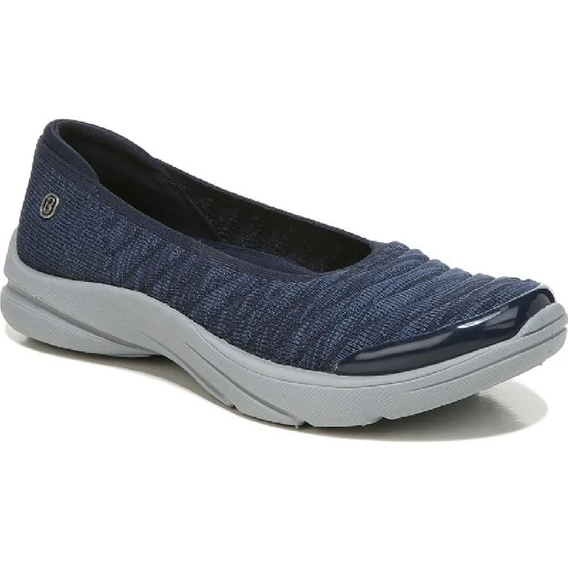 casual shoes with lightweight mesh material for breathabilityBzees Womens Legato Knit Slip On Casual Shoes