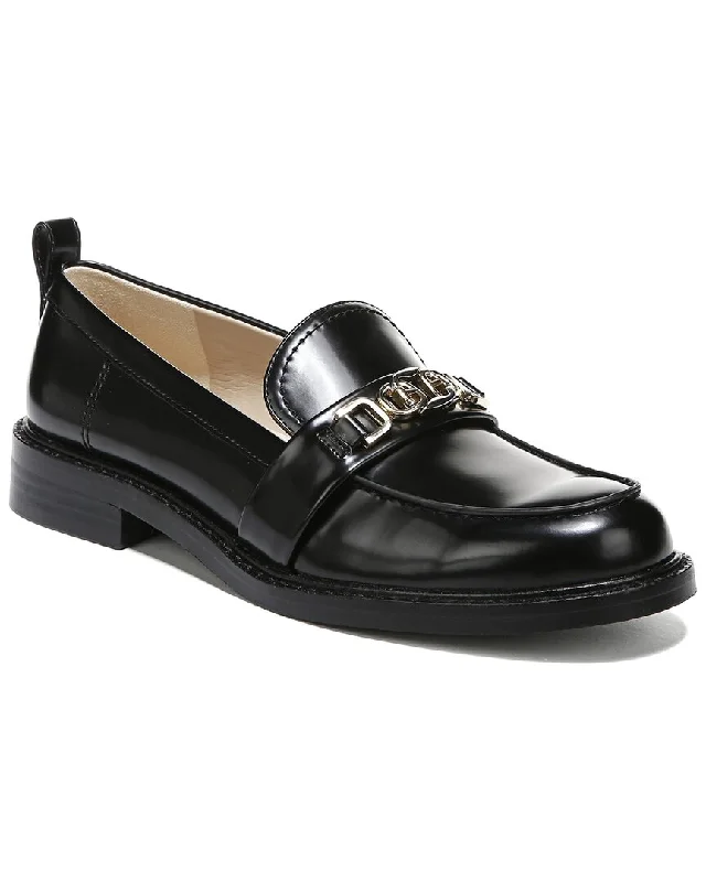 loafers for men with cushioned collar for ankle comfort-Sam Edelman Christy Leather Loafer