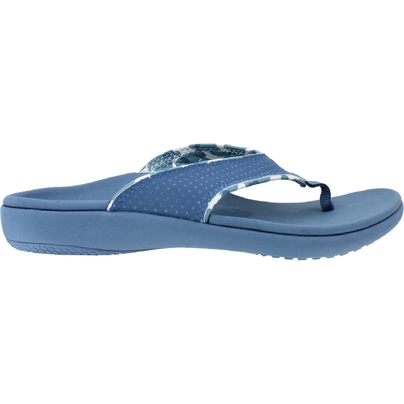 sandals for summer barbecuesWomen's Spenco Yumi Bokeh Bluestone Synthetic