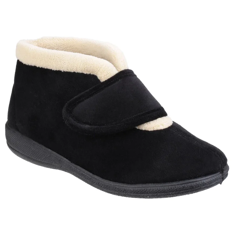 slippers for men with breathable fabricslippers for men with adjustable straps -Fleet & Foster Levitt Bootie Slippers