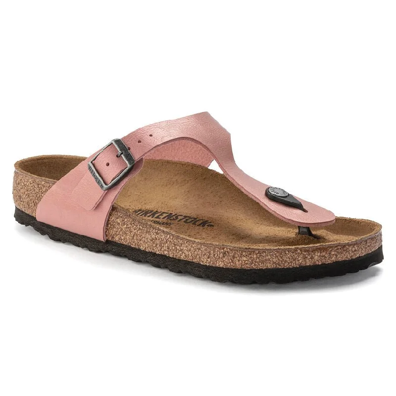 sandals with toe protectionBirkenstock Gizeh Birko-Flor Graceful Old Rose