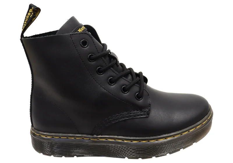 Comfortable boots with extra support for long-lasting wearDr Martens Thurston Chukka Leather Lace Up Comfortable Unisex Boots