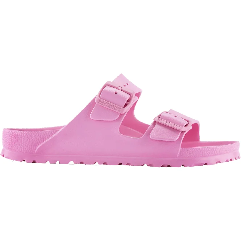 sandals for outdoor family adventuresWomen's Birkenstock Arizona Essentials Candy Pink EVA