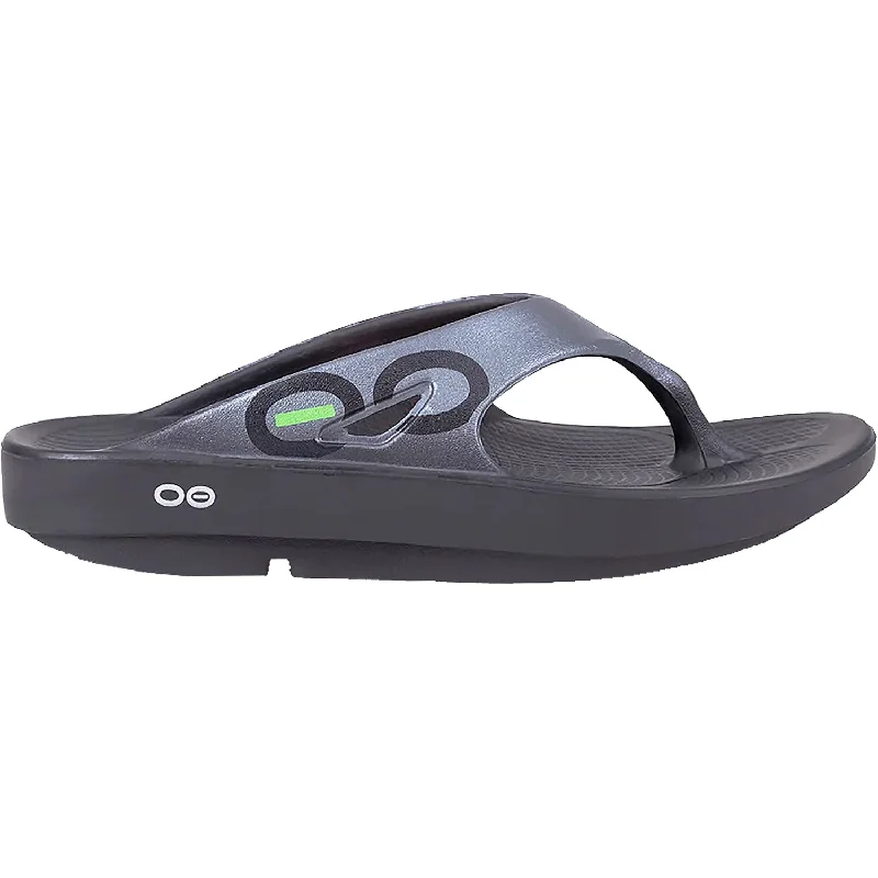 sandals for easy wearUnisex OOFOS OOriginal Sport Graphite Synthetic