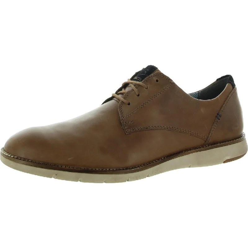 Josef Seibel Mens Leather Lace Up Oxfords