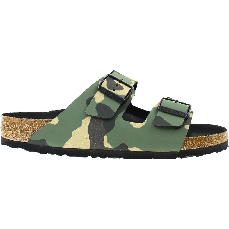 sandals for men with arch supportMen's Birkenstock Arizona Camo Beige Birko-Flor