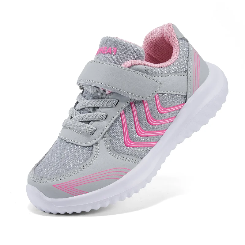 running shoes with energy return technologyEcetana Toddler Boys Girls Sneakers Kids Lightweight Breathable Tennis Walking Shoes