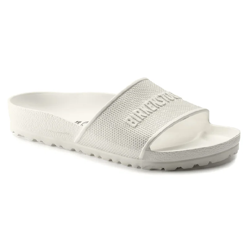 sandals with smooth leather strapsBirkenstock Barbados EVA White - Unisex