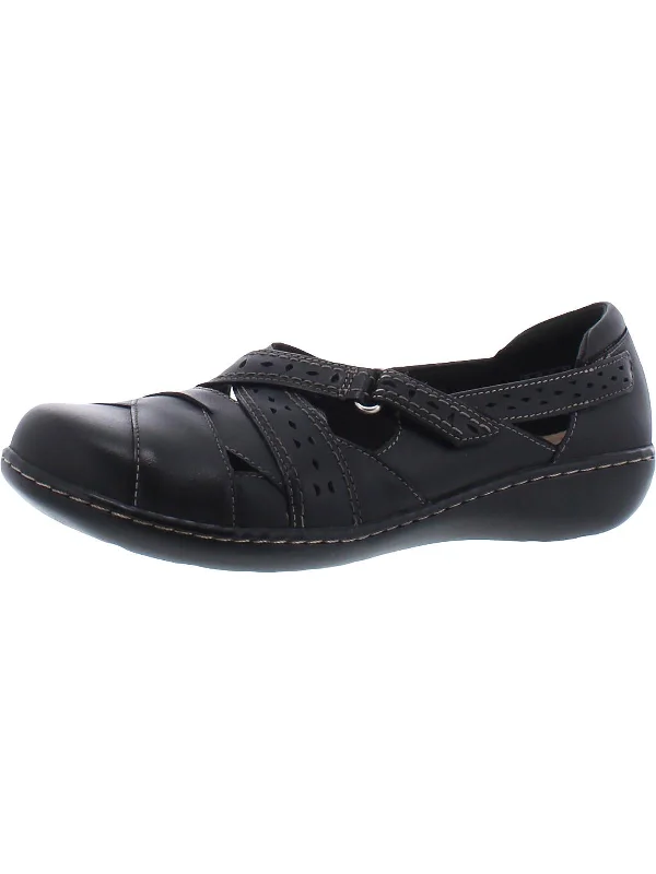 Flats with a subtle shine for a low-key luxe lookComfortable flats for casual and relaxed outingsAshland Spin Q Womens Leather Comfort Insole Flats