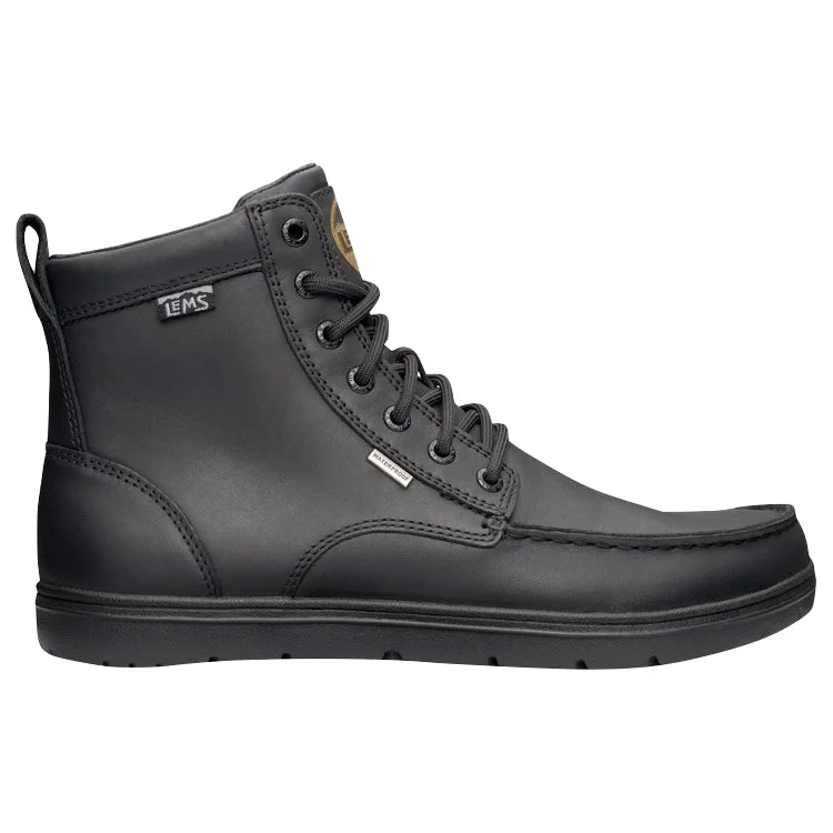 Stylish boots with polished metal accents for a refined lookLems Waterproof Boulder Boot Shadow