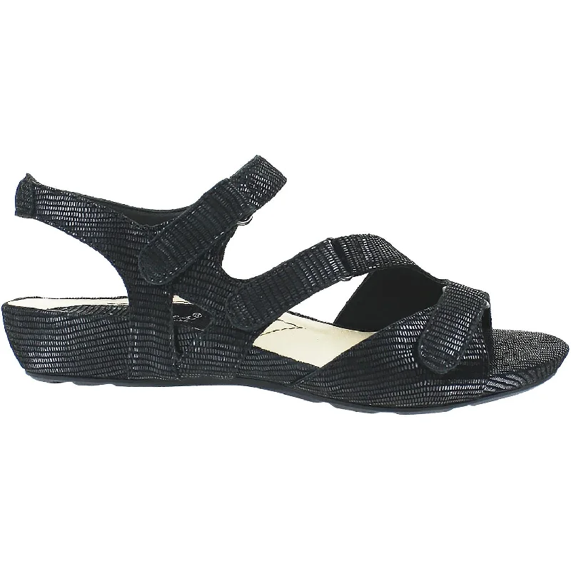 sandals for beach-to-pool styleWomen's Earthies Nova Black Suede