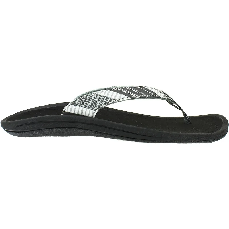 sandals for luxury beach tripsWomen's OluKai Kulapa Kai Poi/Kapa Stripe Synthetic