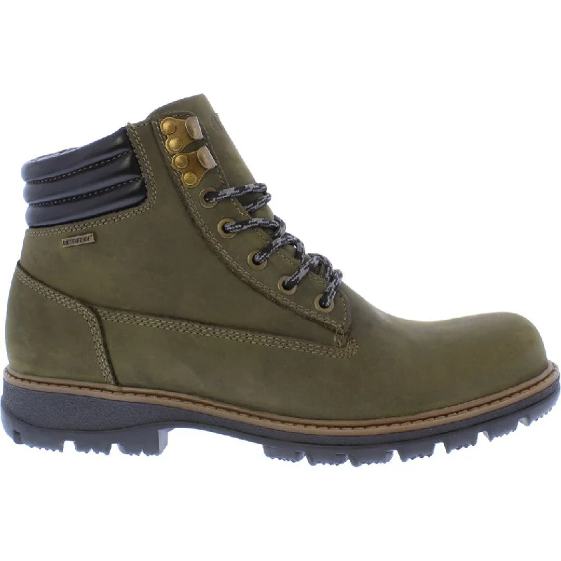 Comfortable boots with breathable linings for a fresh fitCountry Jack 9851 Colton Mens Khaki Leather Waterproof Boots