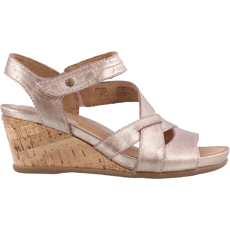 sandals for casual wearWomen's Earth Thistle Pink Leather