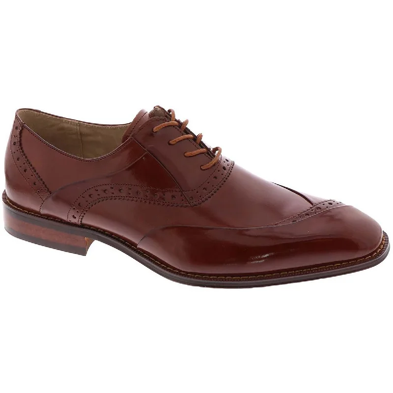 Stacy Adams Mens Gillam Leather Dressy Oxfords