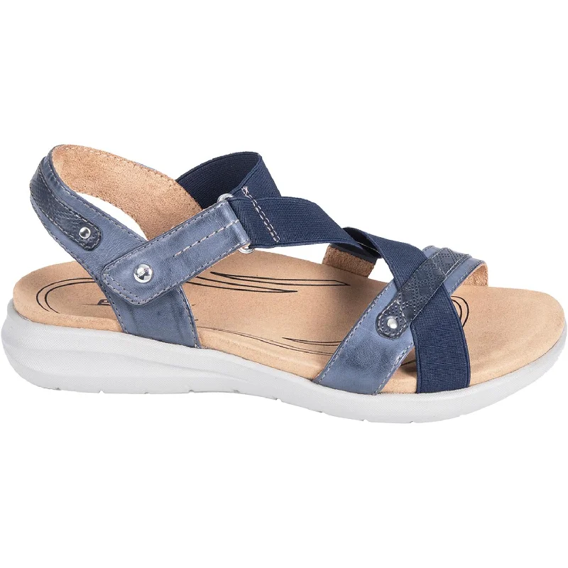 sandals for stylish coastal adventuresWomen's Earth Bali Indigo Blue Leather