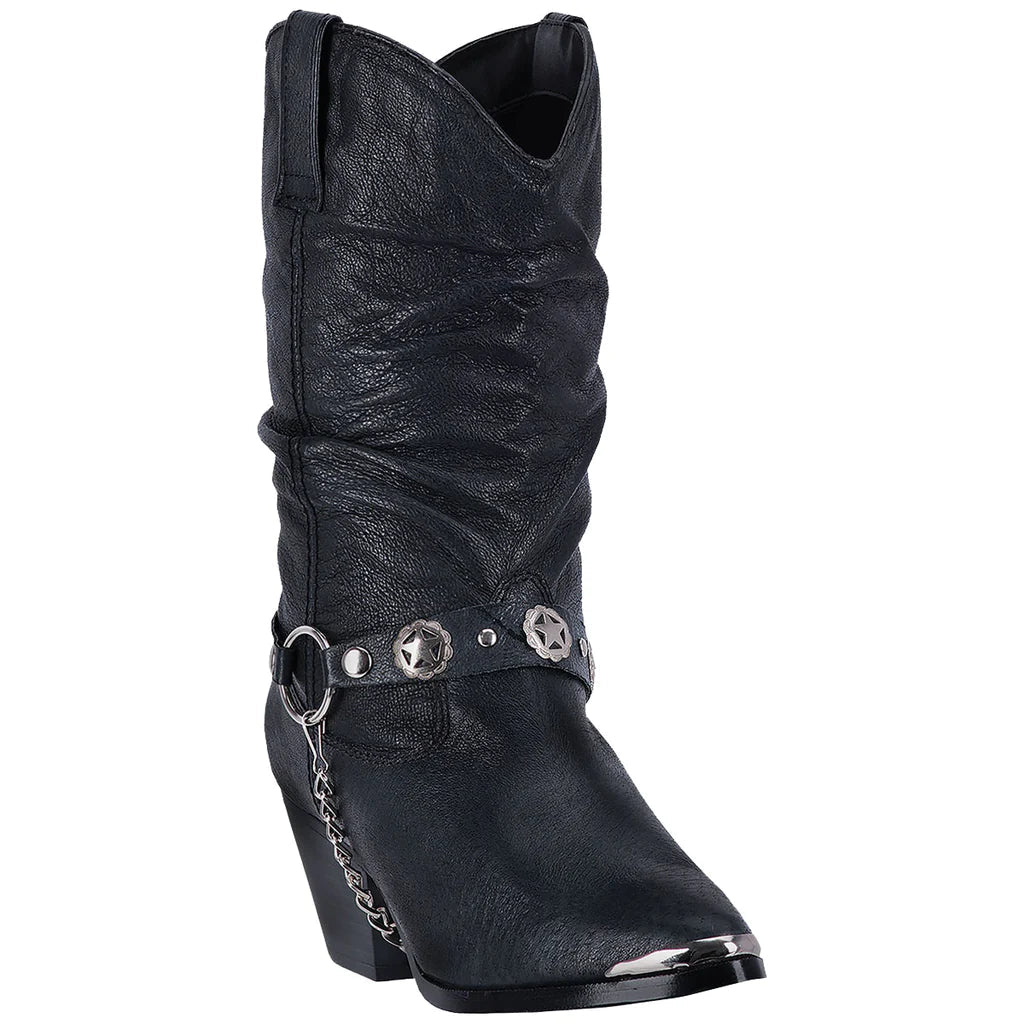 Comfortable boots with an easy slip-on designDingo Women's Olivia DI-522 Boots